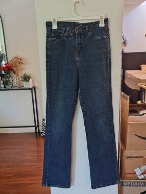 Levi's Dark Blue Straight Leg Jeans
